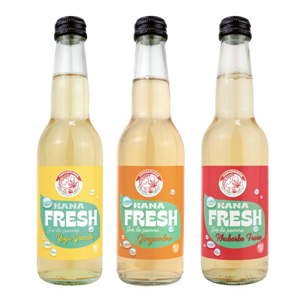 Entdeckungsangebot 12x Kanafresh prickelnde Fruchtsäfte